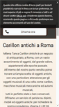 Mobile Screenshot of carillonantichi.com